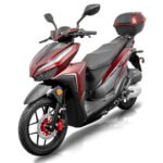 GSI - 200cc Gas 4 Stroke EFI Gas Moped Scooter W/ LED Lights - CLASH 200