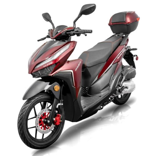GSI - 200cc Gas 4 Stroke EFI Gas Moped Scooter W/ LED Lights - CLASH 200 GSI - 200cc Gas 4 Stroke EFI Gas Moped Scooter W/ LED Lights - CLASH 200