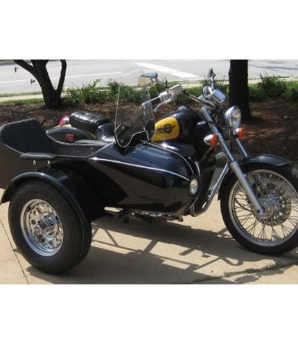 GSI - Classical RocketTeer Side Car Motorcycle Sidecar Kit - All Brands